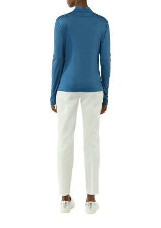 Водолазка из тонкой трикотажной вискозы Comma