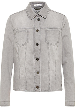 Джинсовая куртка серого цвета Barbara Lebek