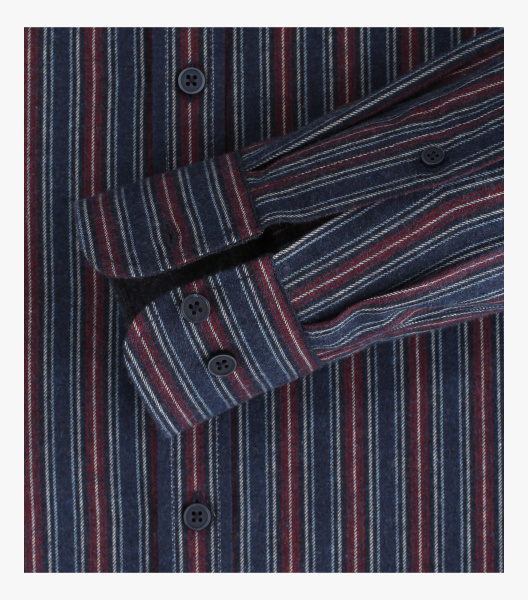 Сорочка с оптикой фланели Casa Moda