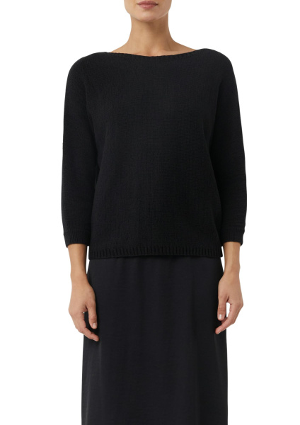 Джемпер с лентой с леопардовым принтом на спине Comma