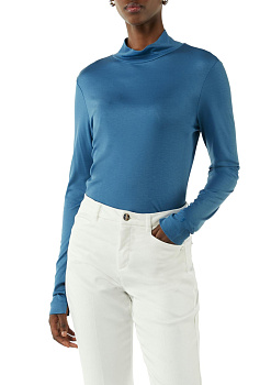 Водолазка из тонкой трикотажной вискозы Comma