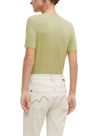 Футболка из вязаного трикотажа Comma