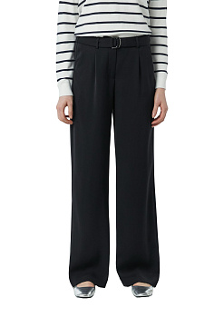 Струящиеся широкие брюки с поясом Comma 