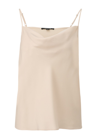 Сатиновая блуза-топ в бельевом стиле Comma