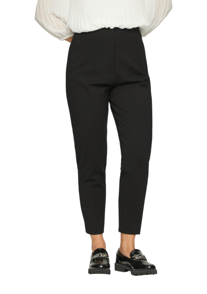 Брюки из плотного джерси с зауженными штанинами S.Oliver