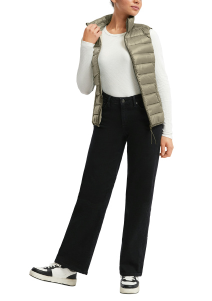 Стеганый жилет бронзового цвета QS by S.Oliver