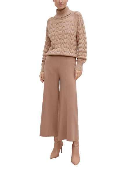 Трикотажные брюки-палаццо  Comma