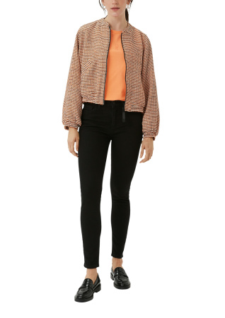 Хлопковая футболка с коротким рукавом оранжевая CommaCi