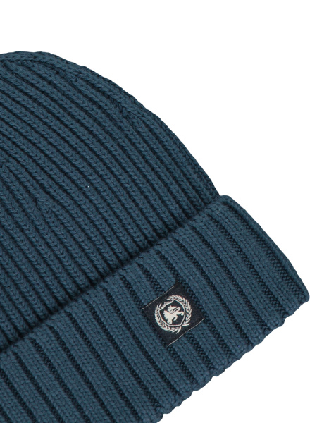 Шапка из хлопка с отворотом Lerros