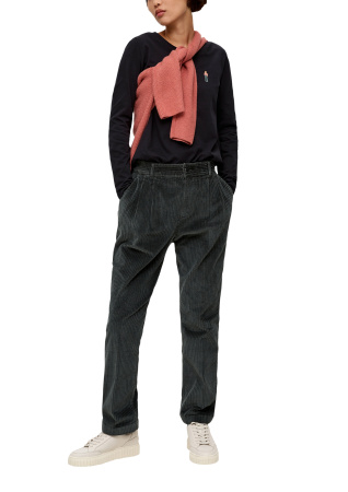 Лонгслив с оригинальной вышивкой S.Oliver