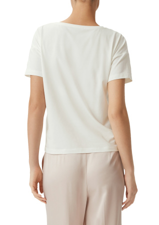 Футболка с эффектным принтом Comma 