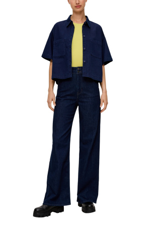 Футболка с коротким рукавом желтого цвета S.Oliver