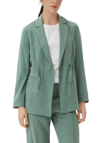 Жакет цвета шалфей из лиоцелля CommaCi