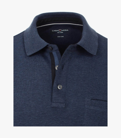 Джемпер-поло синего цвета Casa Moda