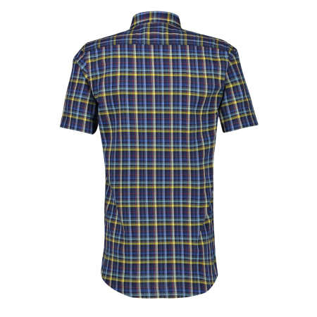 Сорочка в темно-синюю клетку Lerros