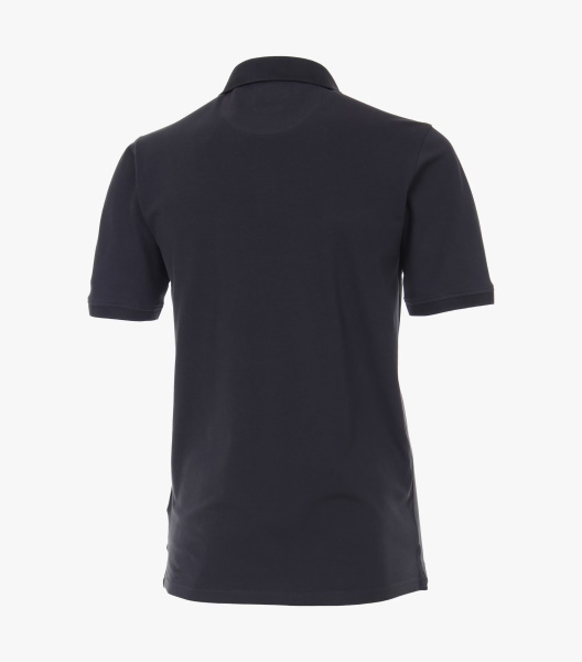 Рубашка-поло пике антрацит Casa Moda