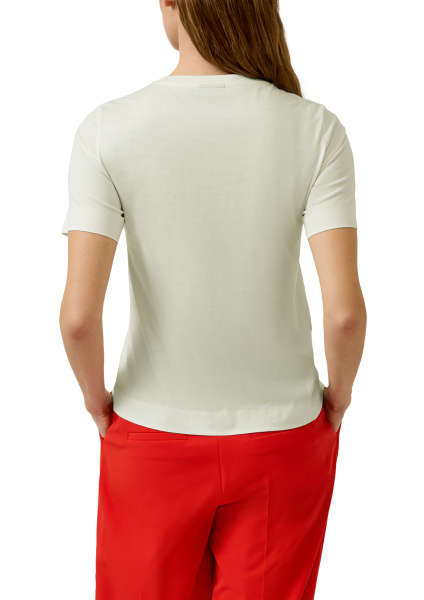 Футболка свободного кроя из мерсеризованного хлопка S.Oliver