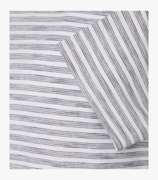 Футболка в серую полоску Casa Moda