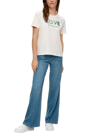 Футболка с вышивкой блестками S.Oliver