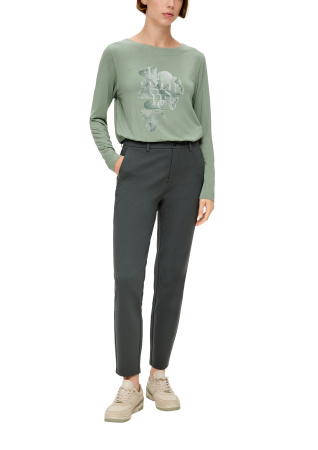 Лонгслив с горловиной бато S.Oliver