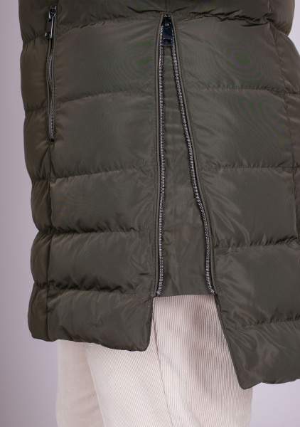 Удлиненная куртка с опушкой Barabara Lebek