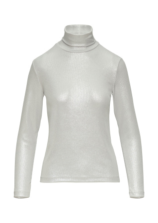 Жемчужная водолазка с блеском S.Oliver