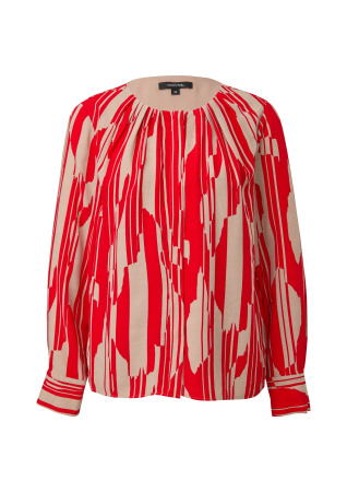 Блузка из вискозы с текстурой крепа Comma