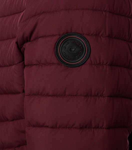 Спортивная куртка бордового цвета CasaModa