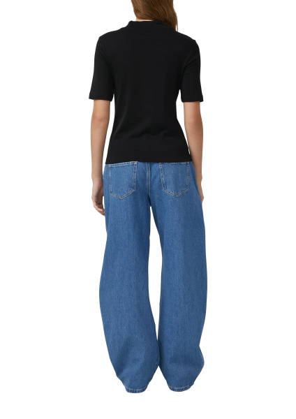 Базовая футболка-водолазка с коротким рукавом S.Oliver