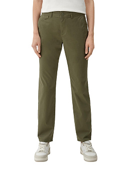Классические чиносы оливкового цвета S.Oliver
