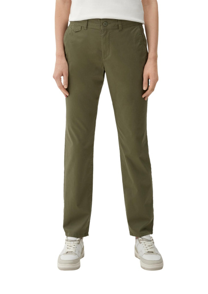 Классические чиносы оливкового цвета S.Oliver