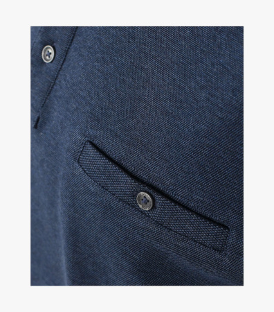 Джемпер-поло синего цвета Casa Moda