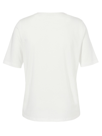 Белая футболка с принтом Via Appia