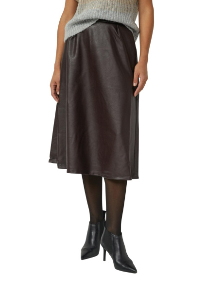 Юбка миди из экокожи S.Oliver