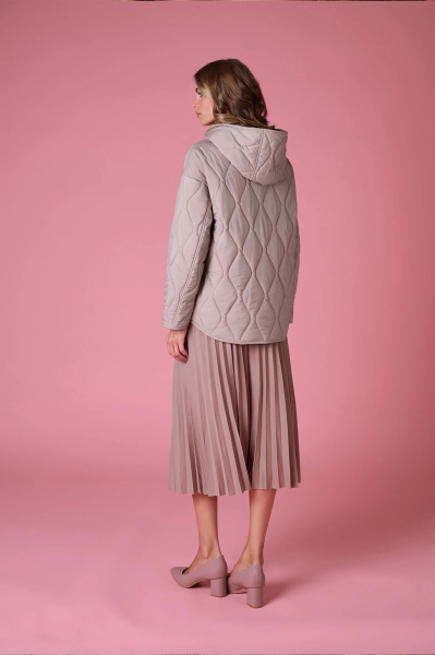 Куртка на тонком синтепоне с принтованным подкладом DAMO