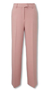 Широкие брюки пыльно-розового цвета Comma