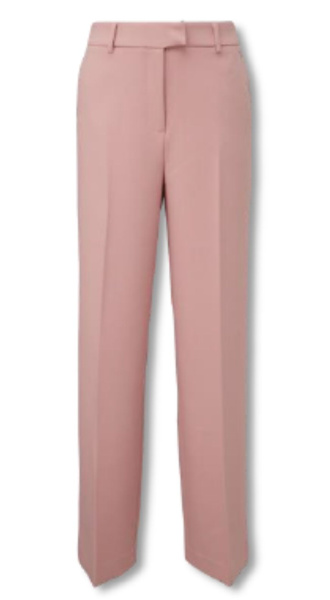 Широкие брюки пыльно-розового цвета Comma