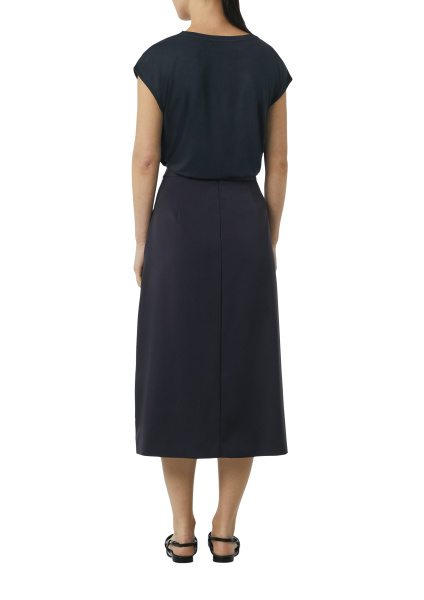 Темно-синяя блузка-топ Comma