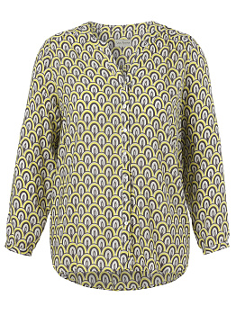 Блуза из вискозы с длинным рукавом Via Appia