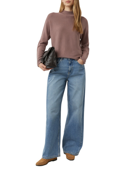 Джемпер с рукавом 3/4 пыльная роза Comma