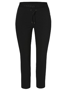 Хлопковые узкие брюки Via Appia