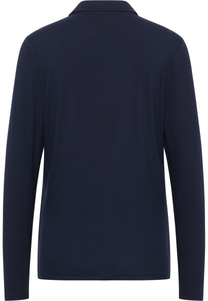 Трикотажная блуза на пуговицах Barbara Lebek