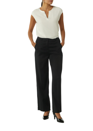 Блузка-топ с атласной отделкой Comma