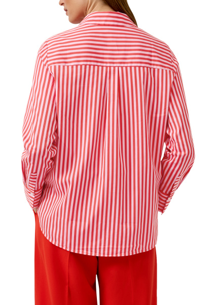 Блузка из эластичного хлопка в красную полоску S.Oliver