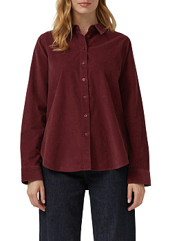 Блуза из тонкого вельвета  S.Oliver