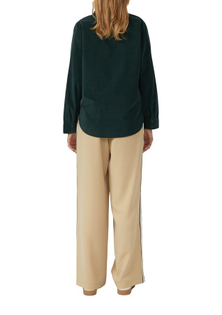 Блуза из тонкого вельвета  S.Oliver