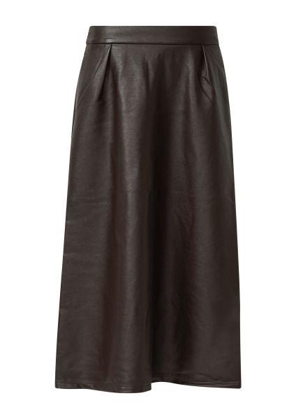 Юбка миди из экокожи S.Oliver