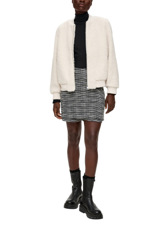 Водолазка из хлопка черная S.Oliver