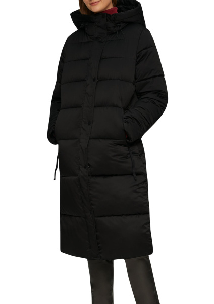 Пальто утепленное темно-синего цвета S.Oliver