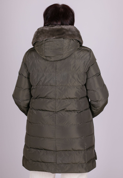 Удлиненная куртка с опушкой Barabara Lebek